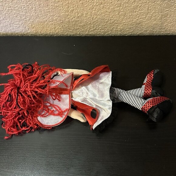 Manhattan Toy 2009 "Lana" Red & Black Lady Bug Dress 12" Plush Doll - Picture 4 of 7